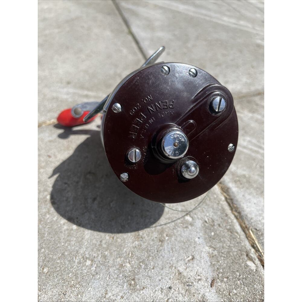 Vintage Penn Peerless 209 Fishing Reel – Cleaned, Smooth, Ready to Fish – USA